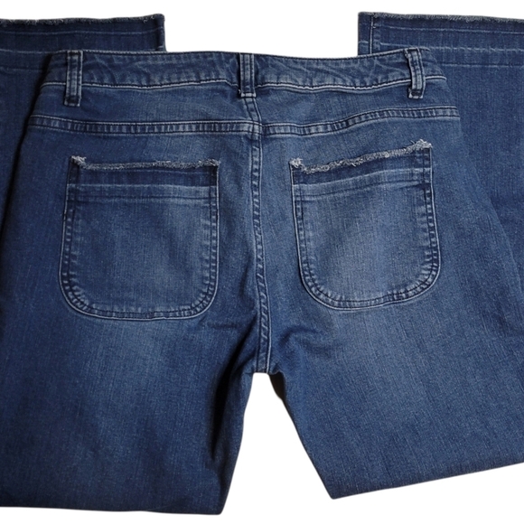 Michael Kors Cropped Ankle Straight Jeans - Picture 6 of 15